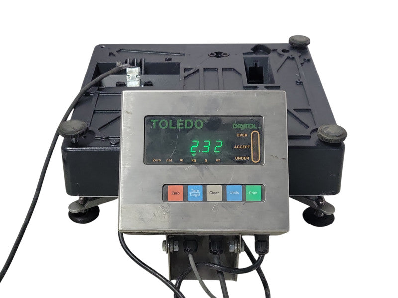 DigiTol Toledo scale 8510 Digital Scale Display Screen, READ _