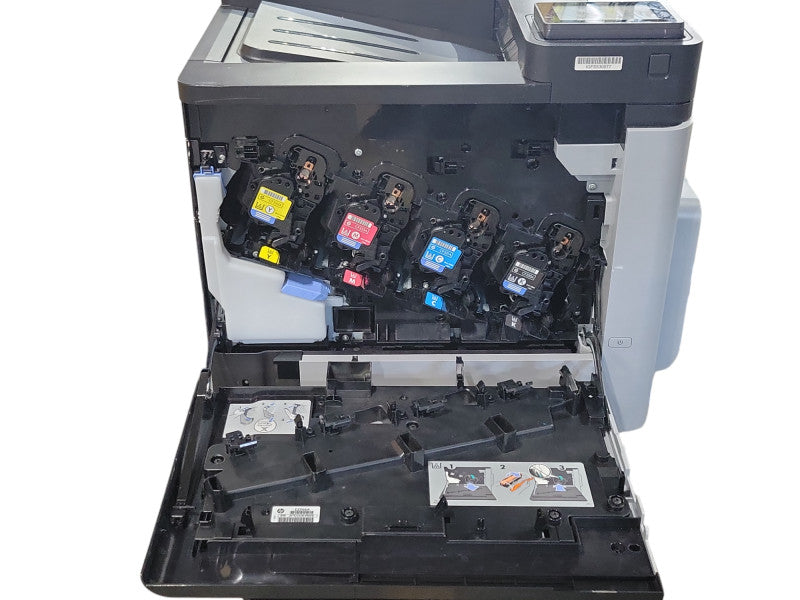 hp color LaserJet enterprise m651 CZ256A with toners, READ _