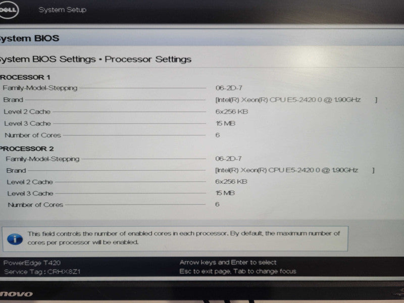 DELL Precision T420 2x Intel Xeon E-2420 0 @ 1.90Ghz 8GB  !