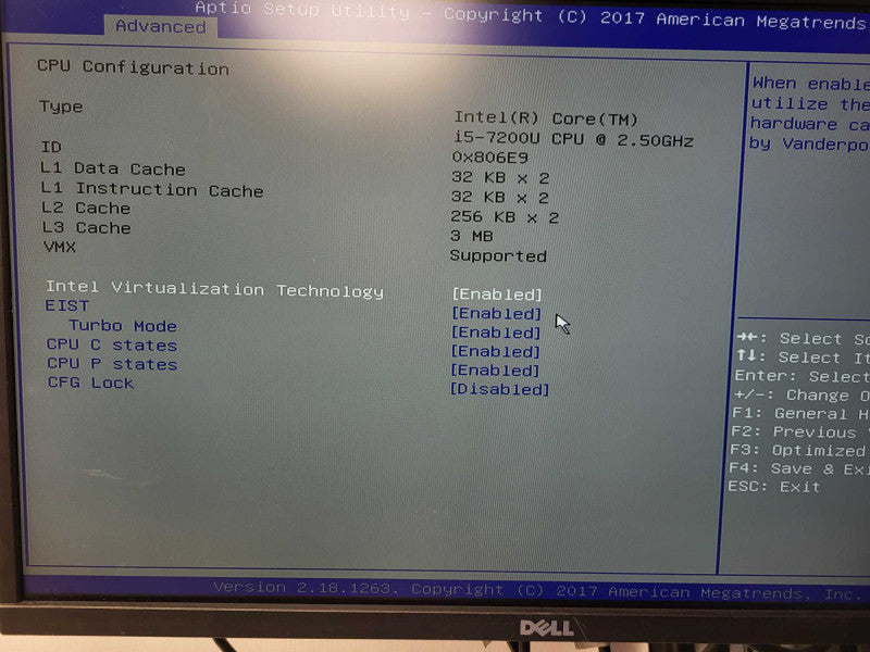 F1 Nano Station Intel Core i5-7200U @ 2.50GHz 8GB DDR4 No HDD/AC $
