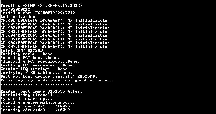 Fortinet FortiGate FG-200F | Network Security Firewall Appliance w/ 4x SFP+