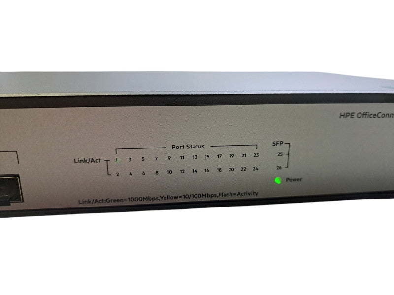 HPE OfficeConnect 1420 24G 2SFP JH017A | 24-Port Gigabit Network Switch