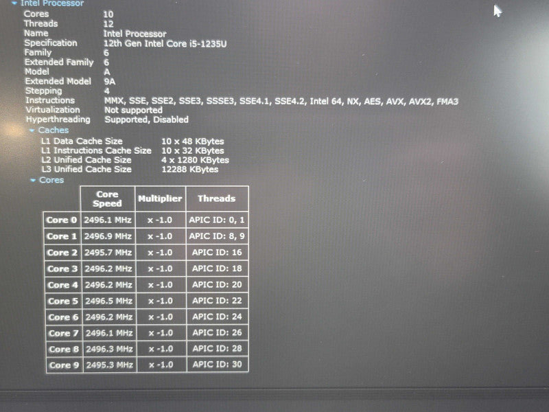 Lenovo ThinkPad E14 Gen 3| i5-1235U| 8GB DDR4| 256GB SSD | BIOS LOCKED, READ! Qβ Lap200