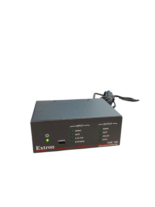 Extron HAE 100 HDMI to Analog Audio Extractor De-Embedder Signal Processor