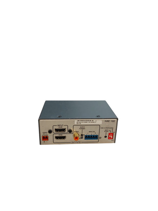 Extron HAE 100 HDMI to Analog Audio Extractor De-Embedder Signal Processor