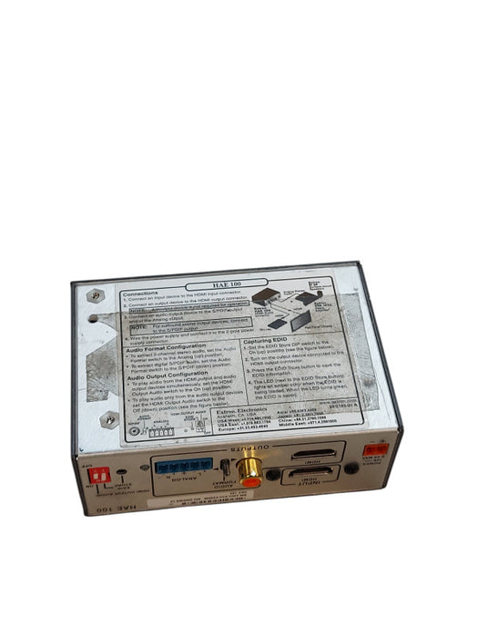 Extron HAE 100 HDMI to Analog Audio Extractor De-Embedder Signal Processor