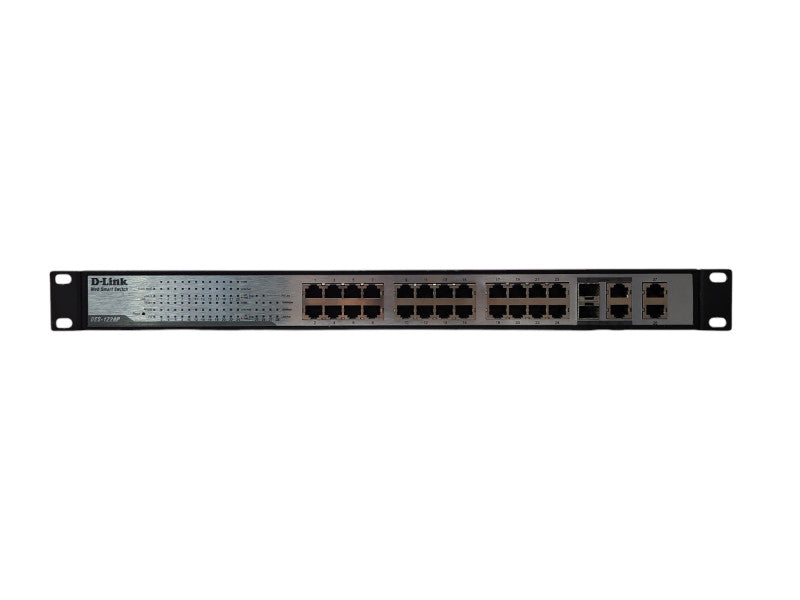 D-Link DES-1228P 28-Port Ethernet Switch with Brackets