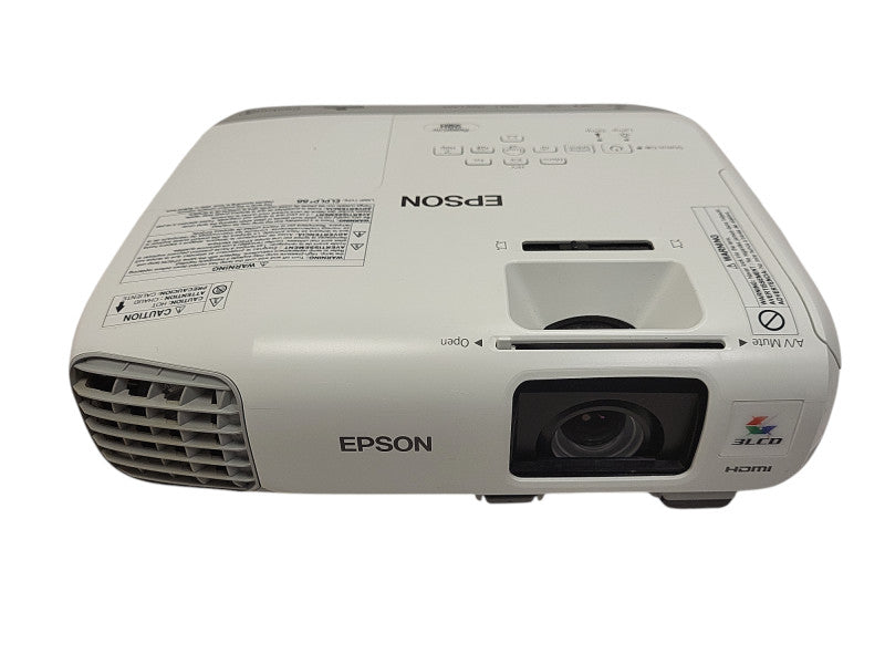 Epson PowerLite 98H 3LCD 3000 Lumens HDMI Projector No remote $
