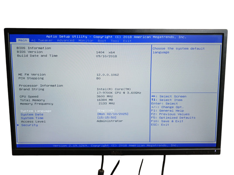 Intel i7-9700k @ 3.6Ghz Asus Prime B360-M 16GB DDR4 RAM Sleeper Desktop