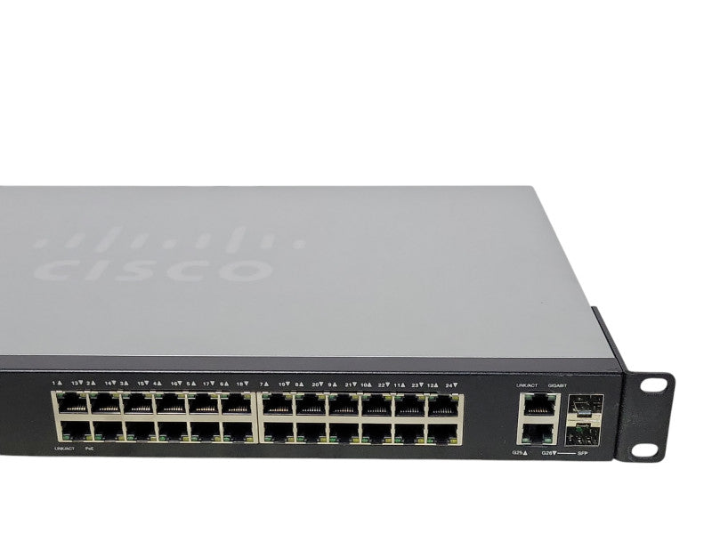 Cisco SG220-26P 26-Port Gigabit PoE Smart Switch SG220-26P-K9 V04 _