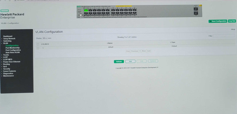 HPE OfficeConnect 1920S 24G 2SFP POE+ 370W JL385A Switch _