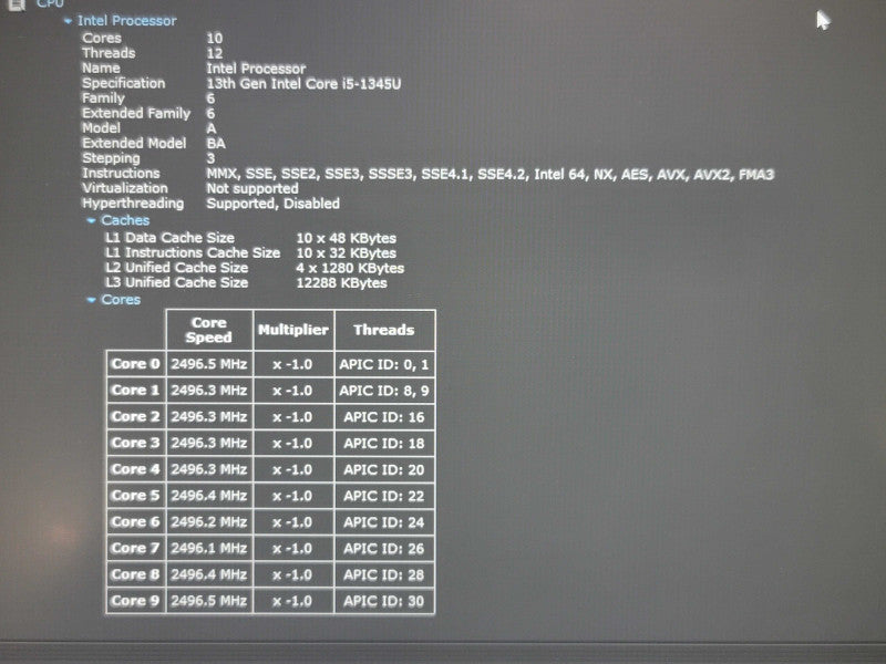 Dell Latitude 5440| i5-1345U| 16GB RAM| 256GB SSD β Lap200