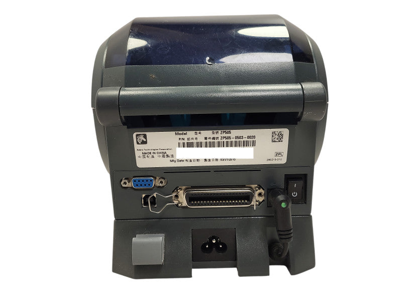 Zebra ZP505 Direct Thermal Label Printer w/ Power Supply Base ZP505-0503-002 $