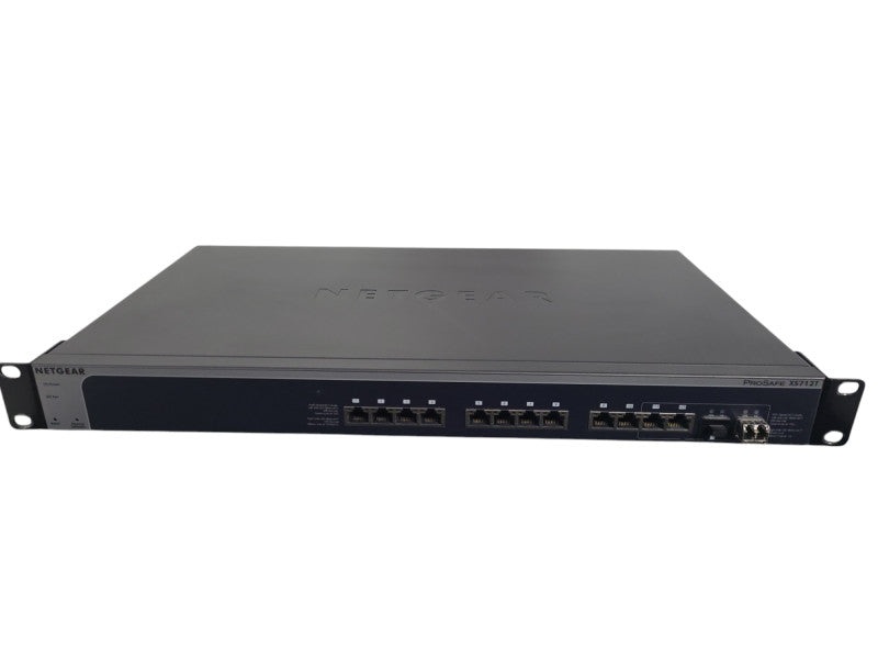 NETGEAR XS712T-100NES ProSAFE XS712T 12-Port 10-Gigabit Ethernet Smart Switch !