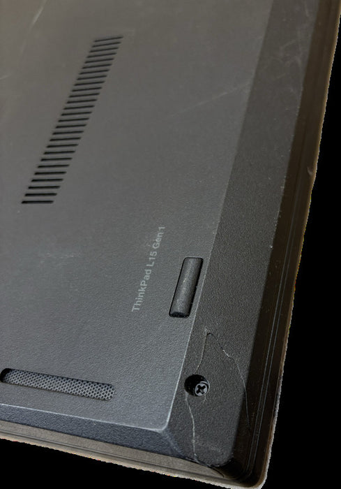 Lenovo ThinkPad L15 i5-10210U 16GB 256SSD Cracked Corner READ!  Lap200