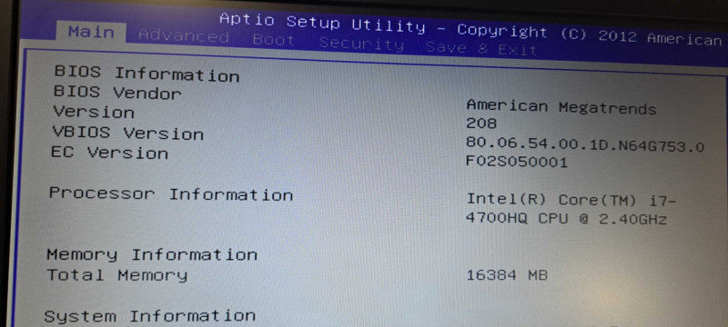 Asus Gaming Laptop i7-4700HQ CPU| 16GB RAM | NVIDIA GTX 765M  Lap200