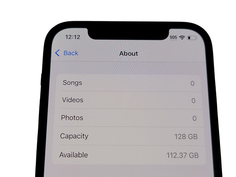 Apple iPhone 12 - 128GB - Black [A2402] (