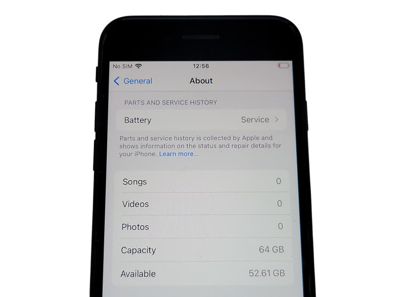 Apple iPhone SE 2 - 64GB - Black [A2275] (