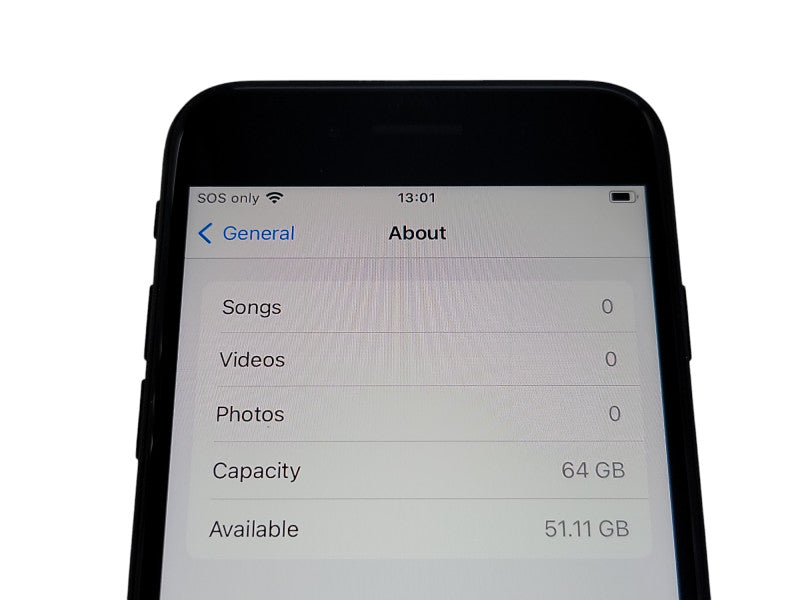 Apple iPhone SE 2 - 64GB - Black [A2275] (