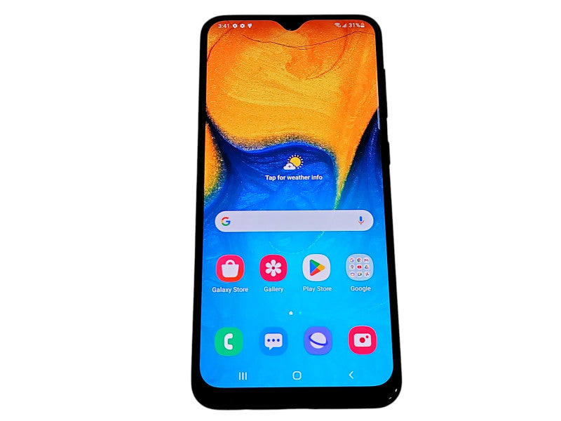 Samsung Galaxy A20 - 32GB - Black [SM-A205W | Read] (