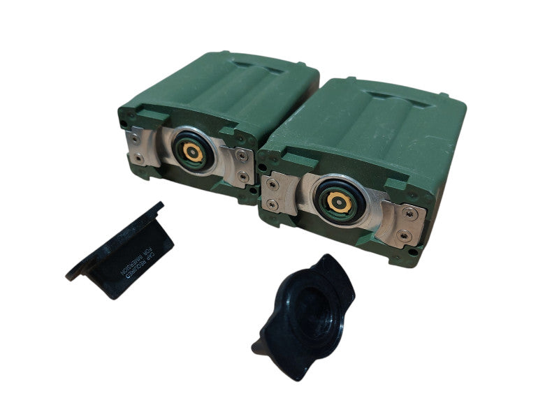 2- Harris PRC-152 Battery Tri Charging Li-Ion Battery PN: 12500-2500-02 =