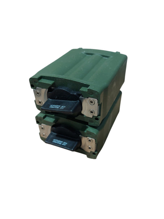 2- Harris PRC-152 Battery Tri Charging Li-Ion Battery PN: 12500-2500-02 =