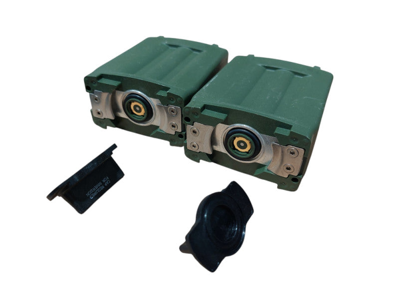 2- Harris PRC-152 Battery Tri Charging Li-Ion Battery PN: 12500-2500-02 =