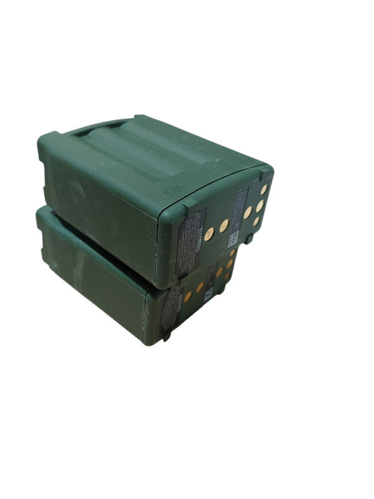 2- Harris PRC-152 Battery Tri Charging Li-Ion Battery PN: 12500-2500-02 =