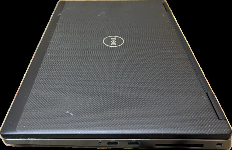 Dell Precision 7730 4K LCD i7-8750H QUADRO P5200 16GB 32GB RAM 256SSD READ!  Lap200