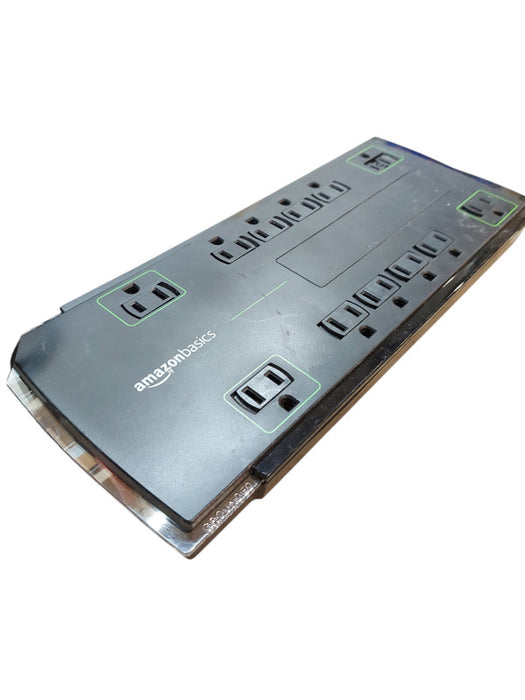AmazonBasics S9NC01RB00A10 12-Outlet Power Strip Surge Protector #M19