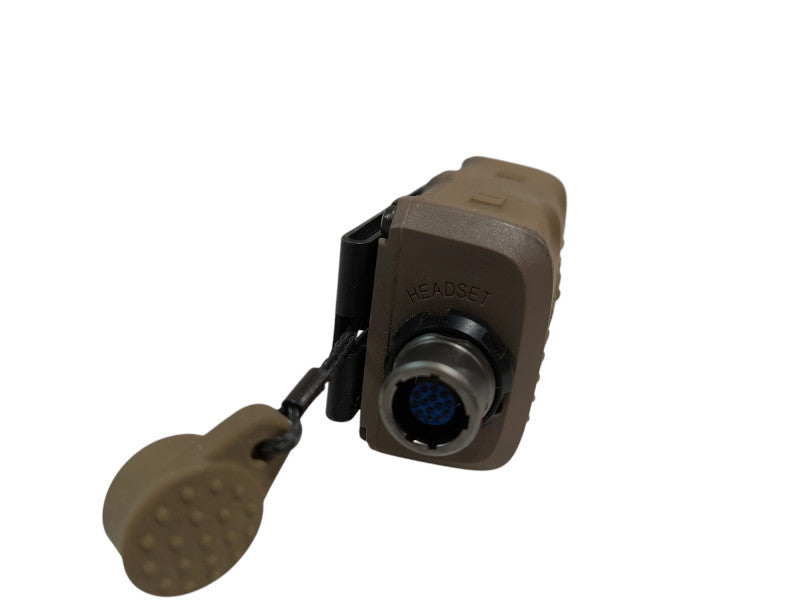 Invisio V20, 2-PTT, 1-COM, Tan INV14511 PN: 5820-22-630-0877 =