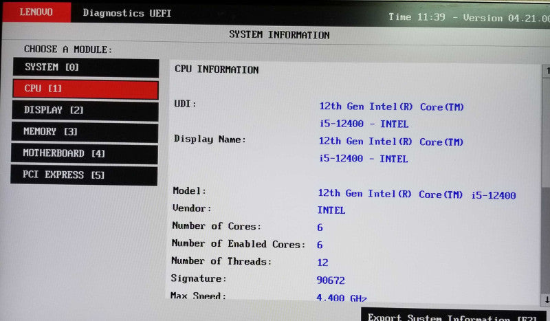 Lenovo ThinkCentre M70s Gen 3 SFF | 12th Gen i5-12400 | 16GB RAM - NO HDD