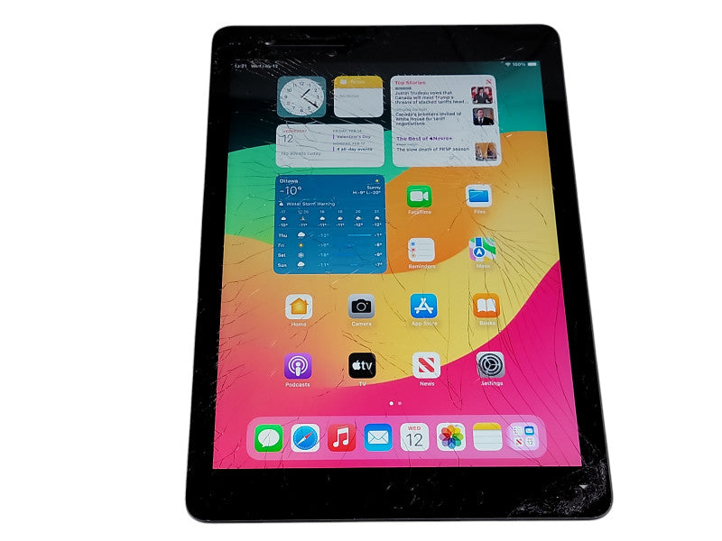 Apple iPad 6th Gen - 32GB - Space Gray [A1893 | Read] (
