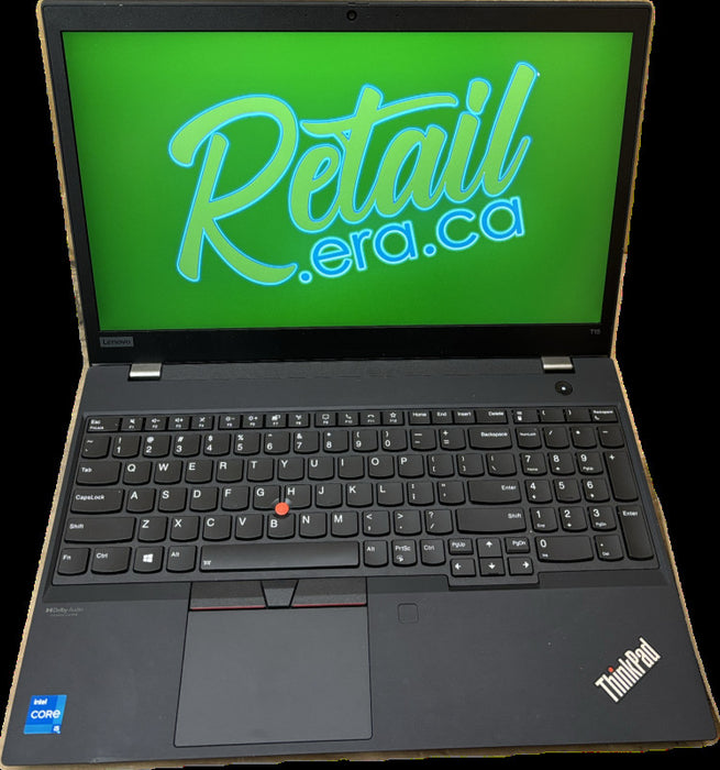 Lenovo ThinkPad T15 Gen 2 Intel Core i5-1135G7@2.4GHz 16GB DDR4 RAM 256GB SSD  Lap200