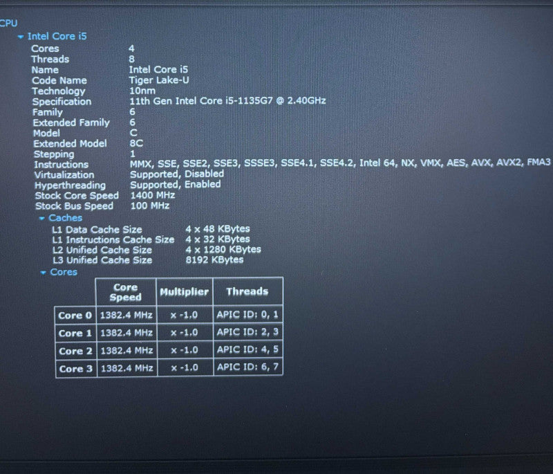 Dell Latitude 3420 i5-1135G7 GeForce MX450 2GB GPU 16GB RAM 256GB SSD  Lap200