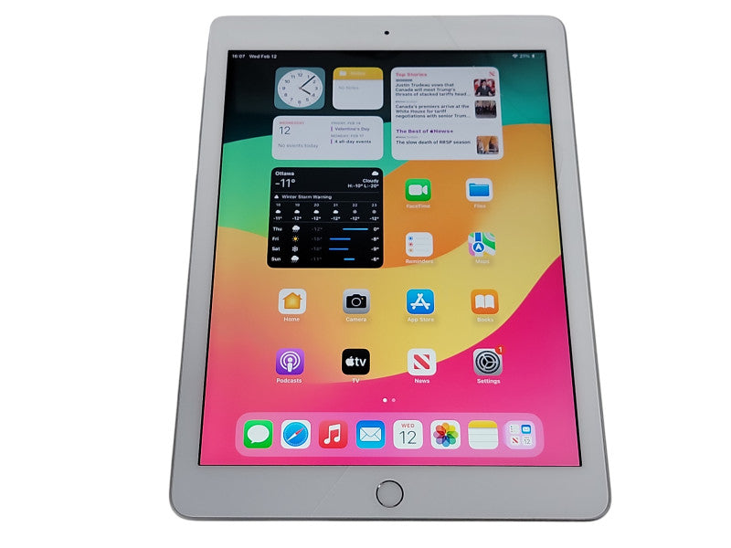 Apple iPad 6th Gen - 32GB - Silver [A1893 | Read] (