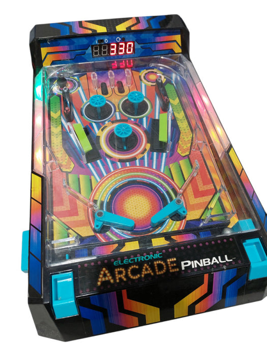 Tabletop Electronic Arcade Pinball Ambassador neon series GA2001 =