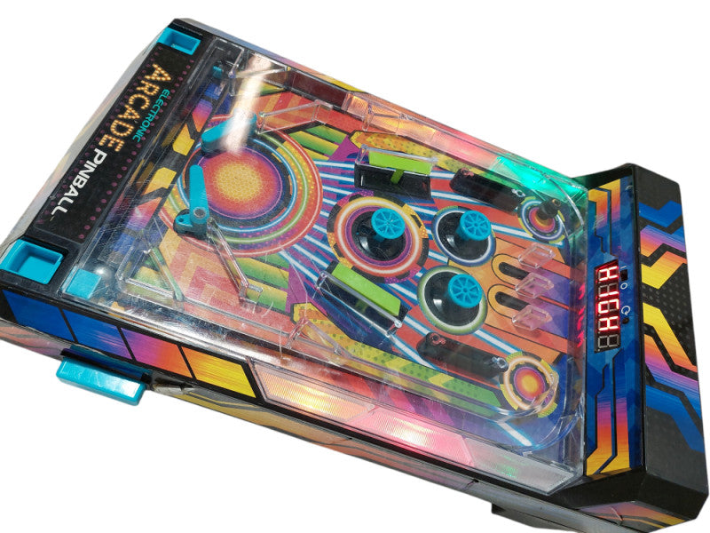 Tabletop Electronic Arcade Pinball Ambassador neon series GA2001 =