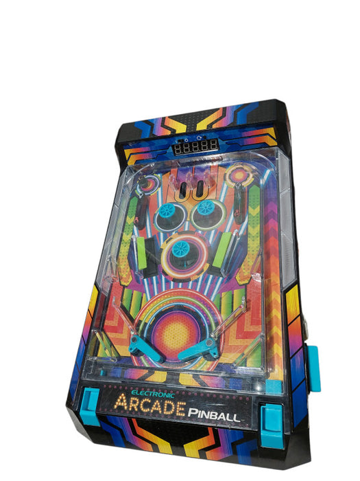 Tabletop Electronic Arcade Pinball Ambassador neon series GA2001 =
