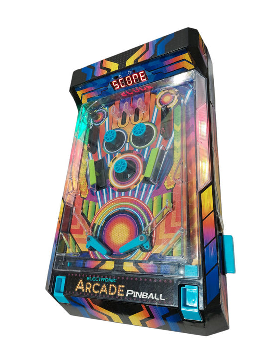 Tabletop Electronic Arcade Pinball Ambassador neon series GA2001 =