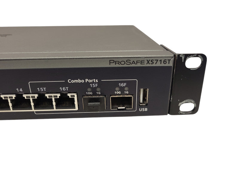 NetGear ProSafe XS716T 16-Port 10 Gigabit 2x SFP+ Smart Managed Switch $
