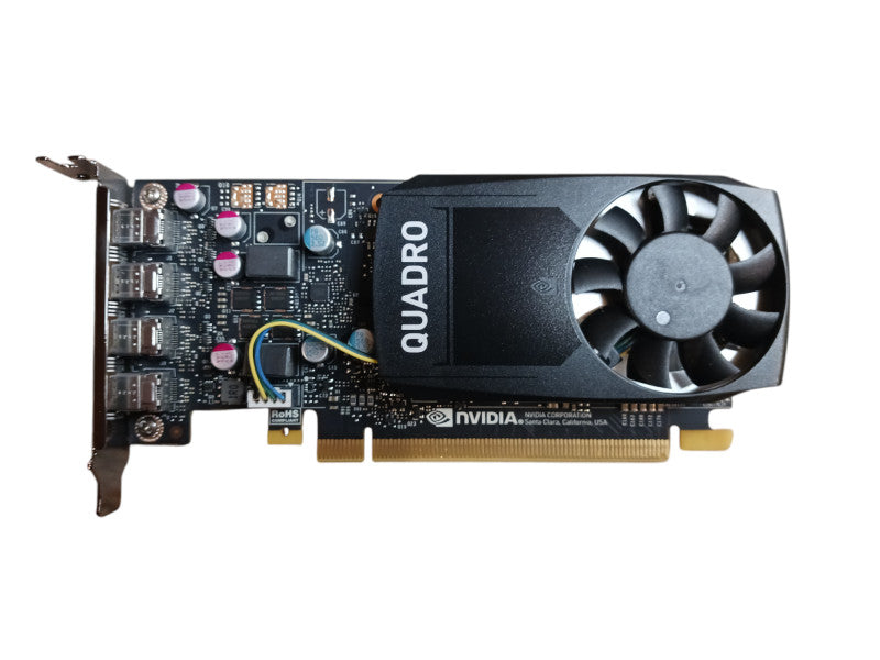 NVIDIA Quadro P620 2GB GDDR5 4 x Mini DisplayPort Low Profile