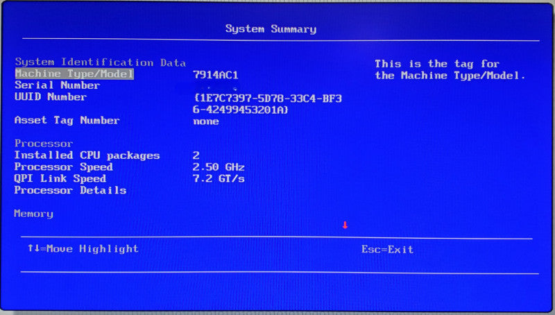 IBM System x3550 M4 | 2x Xeon E5-2640 0 | 64GB DDR3 | No HDD | SAS2008