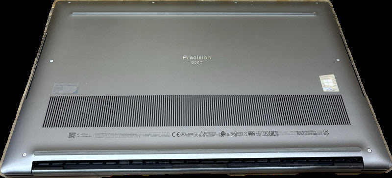 Dell Precision 5560 4K TOUCH i7-11850H QUADRO T1200 16GB RAM 256SSD No AC Adapter  Lap200