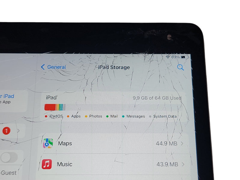 Apple iPad 9th Gen - 64GB - Silver [A2602 | Read] (