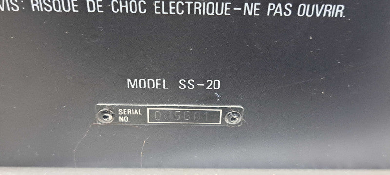 Vintage ADC Sound Shaper Twenty Stereo Equalizer SS-20 | READ