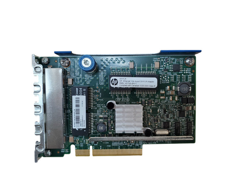 HP ProLiant Gen8 Server 4-Port Gigabit 1GB 331FLR PCI-Express x8 Adapter Card