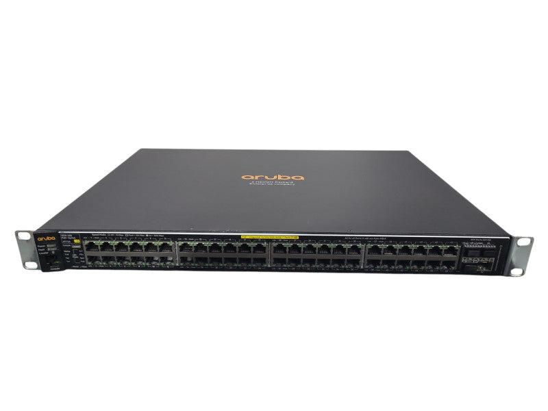 ARUBA J9772A 2530-48G PoE+ 48 PORT ETHERNET SWITCH W/ RACK EARS !