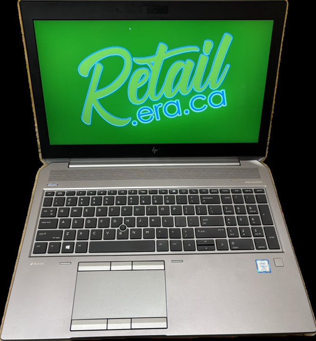 HP ZBook 15 G5 i7-8850H QUADRO P1000 4GB GPU 32GB RAM 256GB SSD READ!  Lap200