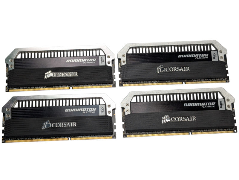 CORSAIR Dominator PLATINUM 32GB (4x 8GB) 1600 MHz 9-9-9-24 CMD16GX3M2A1600C9 -